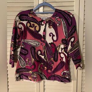 Ladies size medium cardigan